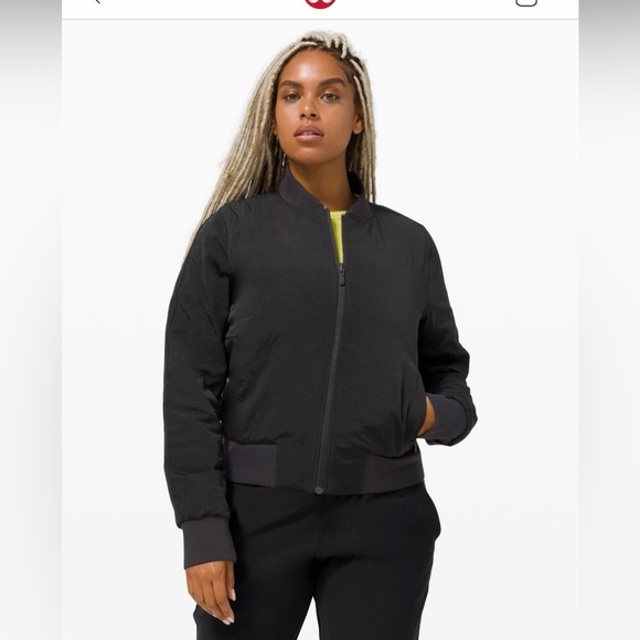 Lululemon Non- Stop Reversible Bomber Jacket - Picture 6 of 9